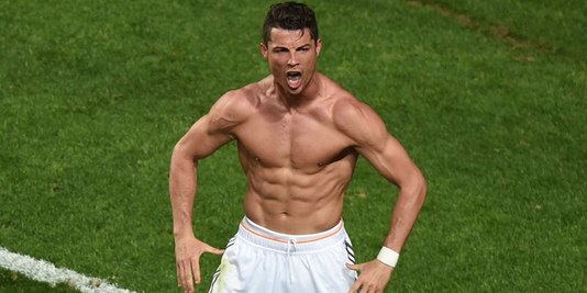 Cristiano Ronaldo lors de la 10e Ligue des champions, remportée par le Real Madrid en 2014.