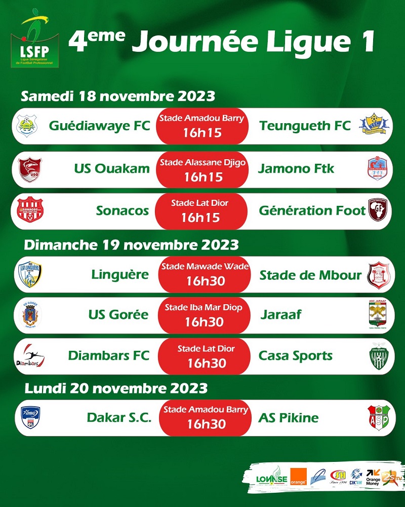 Ligue 1 : duel Guédiawaye FC / Teungueth FC pour la première place