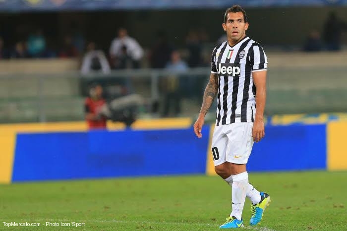 Un coup de tonnerre terrible se profile pour Tevez