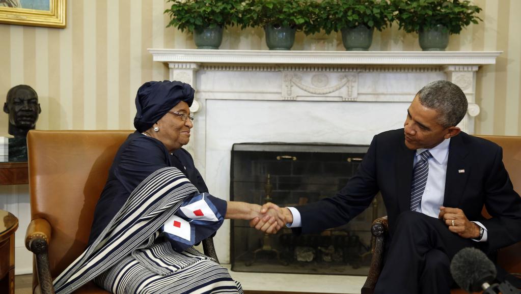 Le président américain Barack Obama et la présidente du Liberia Ellen Johnson Sirleaf, s'étaient déjà rencontrés le vendredi 27 février à la Maison Blanche.