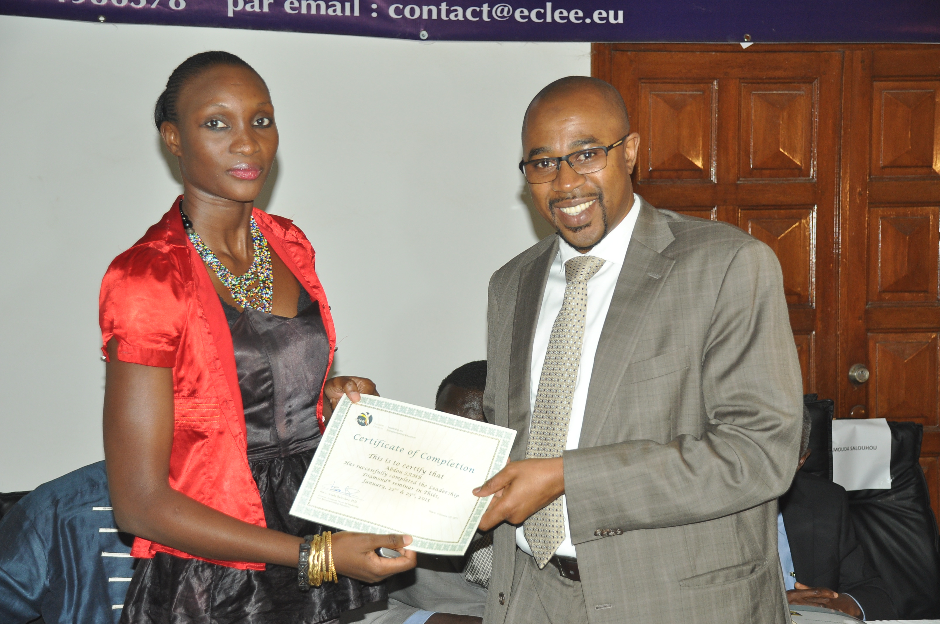 Certificat de remise de Diplôme : le CASR3PM un levier pour le développement