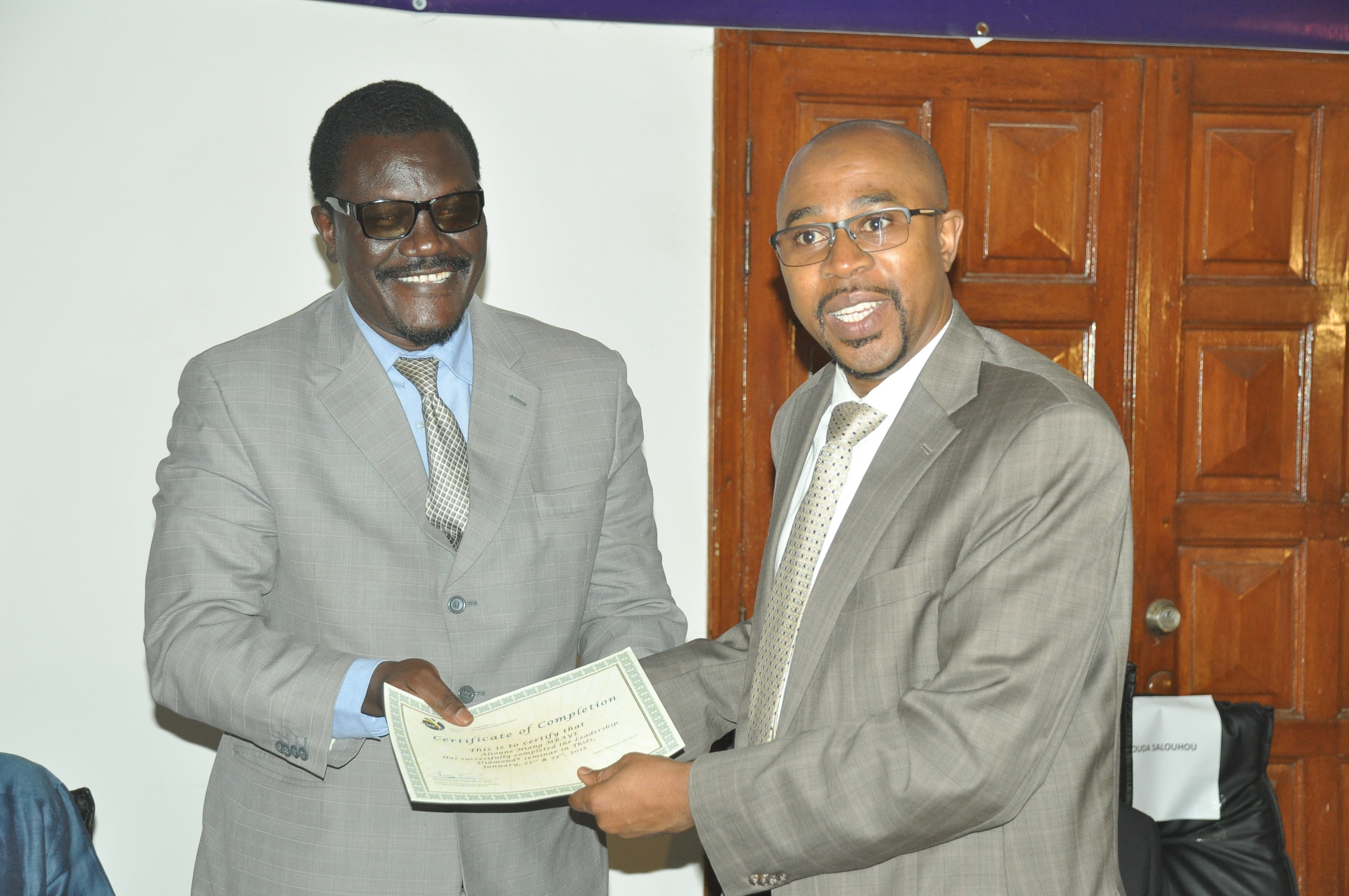 Certificat de remise de Diplôme : le CASR3PM un levier pour le développement