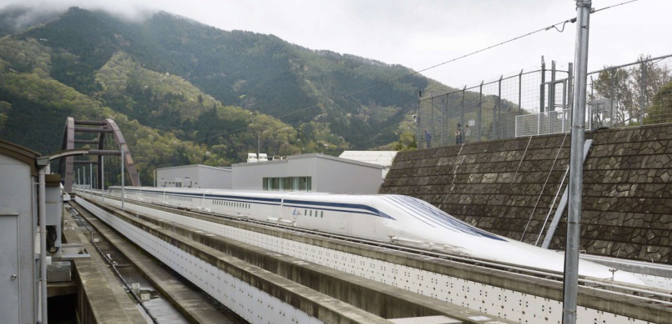 Ce train "maglev" japonais est le plus rapide du monde