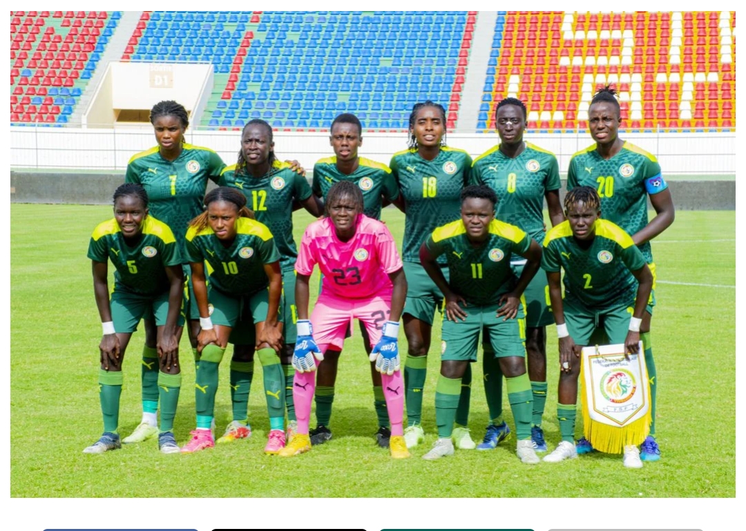 Qualification CAN féminine : le Sénégal s'offre l'Égypte (4-0)