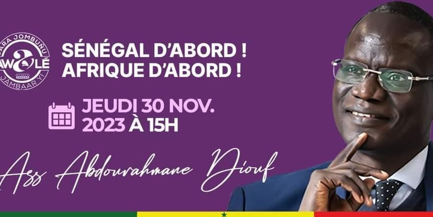 Présidentielle 2024 :  Abdourahmane Diouf organise une levée de fonds pour financer sa campagne