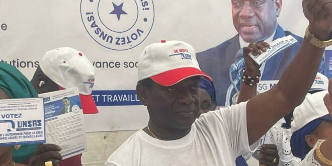 ​Élection de représentativité syndicale: l’Unsas en tête dans la région de Tambacounda