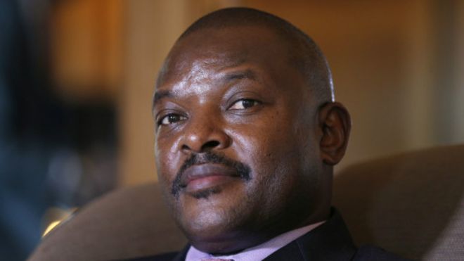 Le président burundais, Pierre N'kurunziza