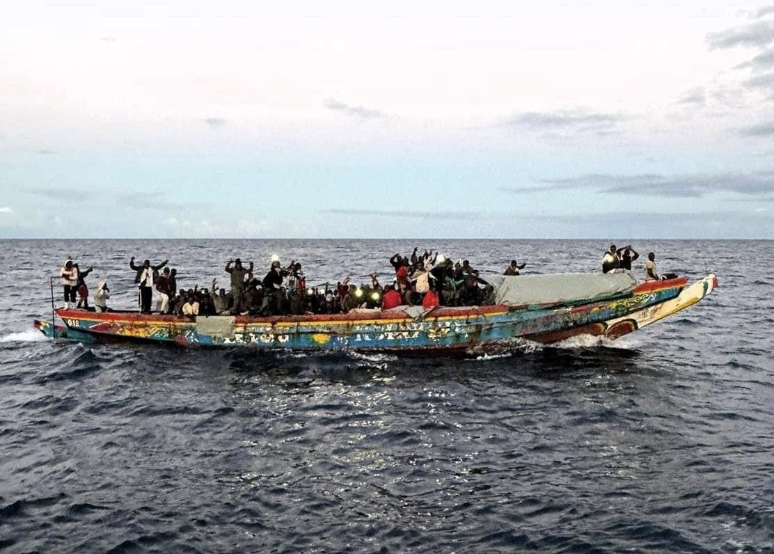 Une nouvelle pirogue partie du Sénégal est arrivée ce dimanche en Espagne avec 125 migrants