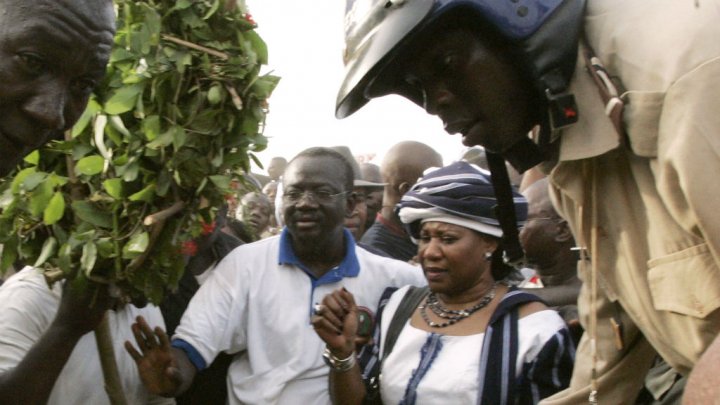 La veuve de l'ex-président Sankara entendue par la justice burkinabè