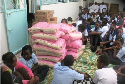 Les élèves de la Cathédrale et Sainte Jeanne d’Arc mobilisent 600.000 francs et des vivres pour Caritas Dakar et les œuvres sociales d’un imam
