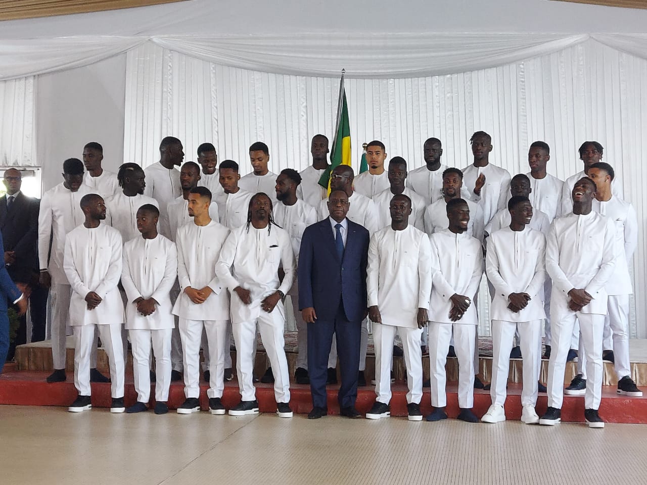 Le Président Macky Sall aux « Lions » : « Nous n’attendons pas moyen qu’une deuxième étoile »