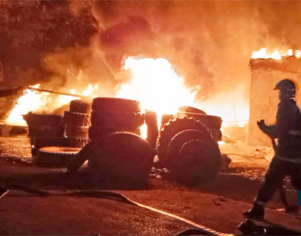 Kédougou: d’importants dégâts matériels causés par un incendie à la gare routière