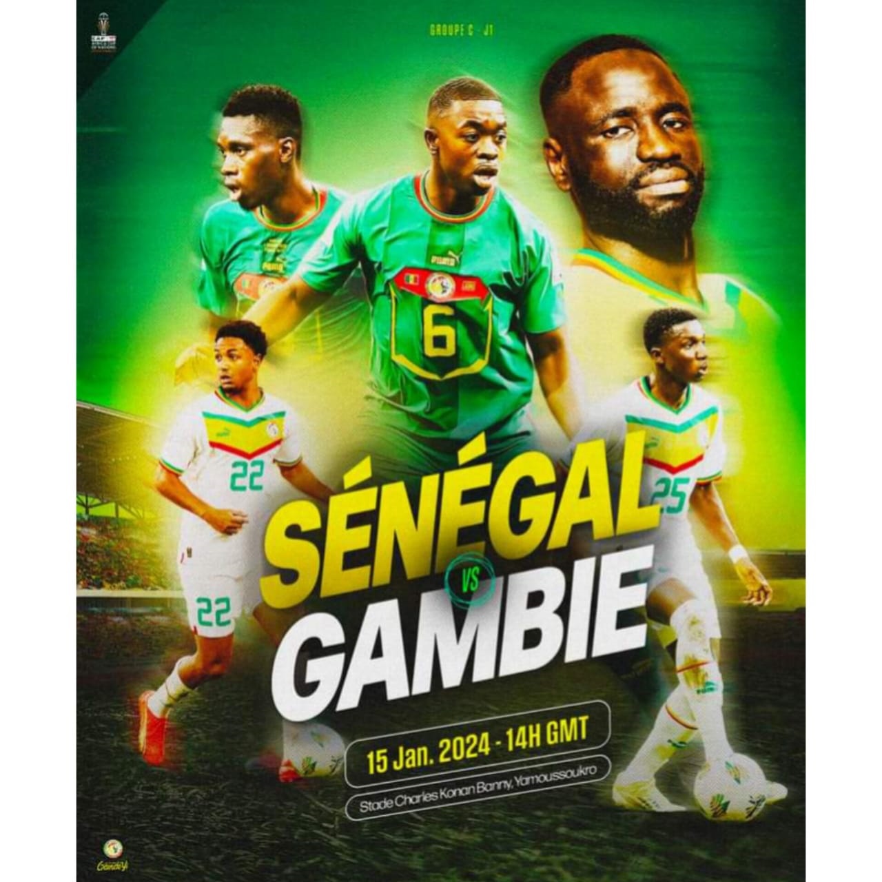 CAN 2023: le Sénégal entame la défense de son titre face à la Gambie ce lundi