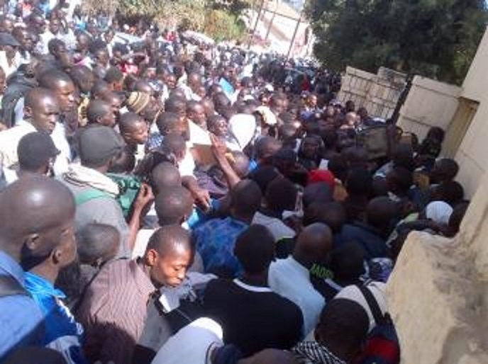 De Ziguinchor vers le Palais de la République, le nombre des étudiants a grossi
