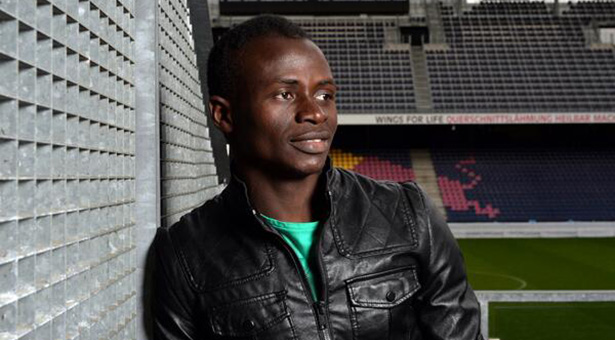 Sadio Mané - Copyright : via Twitter officiel de Red Bull Salzbourg
