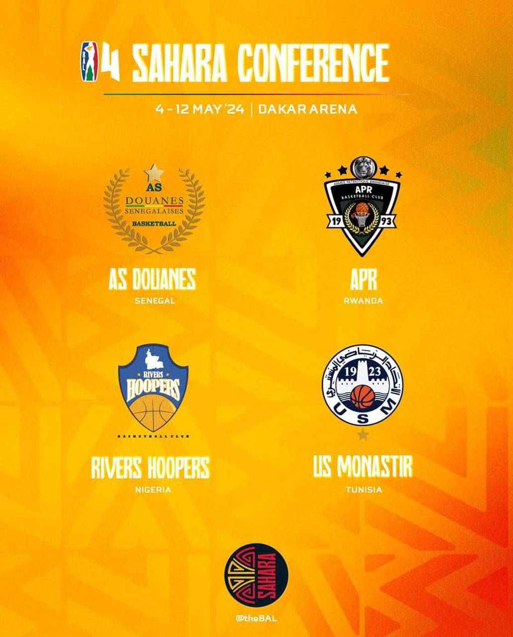 BAL 2024 : la Douane connaît ses adversaires