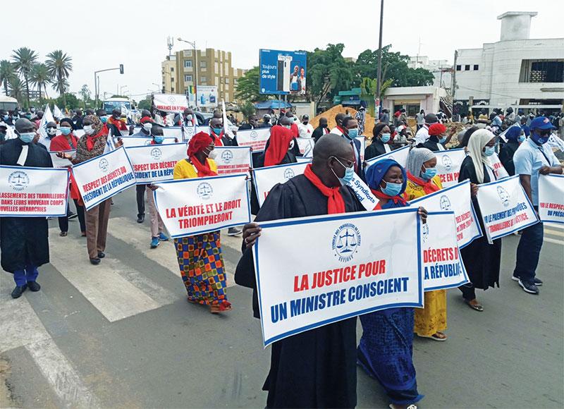 Le Sytjust en grève de 72h à partir de ce mardi pour « dénoncer la situation alarmante des fonctionnaires de la justice »