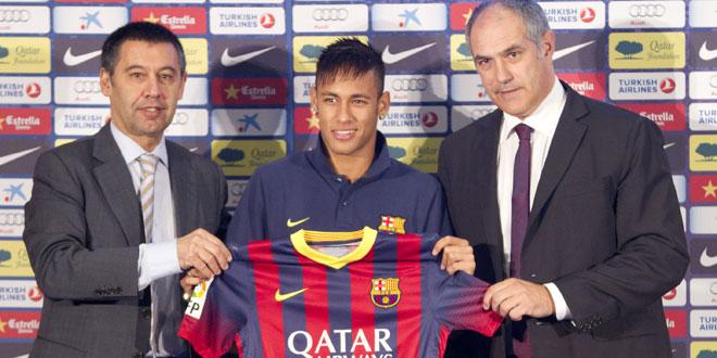 Santos poursuit le Barça et Neymar