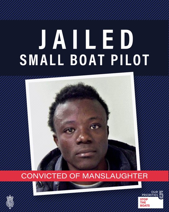 Royaume-Uni : Un Sénégalais condamné à 9 ans de prison pour un naufrage mortel dans la Manche