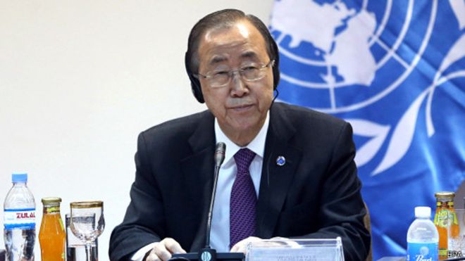 Bank-Ki Moon, le Secrétaire général de l'ONU