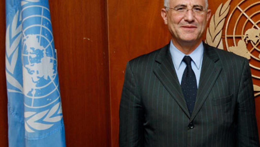 Saïd Djinnit, représentant spécial de l'ONU pour les Grands Lacs. (Photo : Nations unies/Evan Schneider )