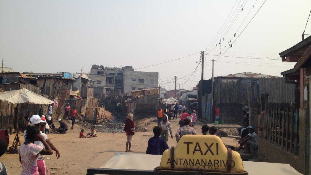 Rue d'Antananarivo, Madagascar. RFI/G.Thibault