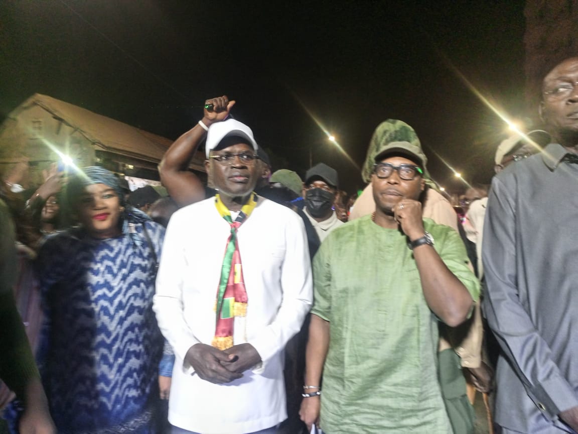 Campagne présidentielle : khalifa Sall se réjouit de la mobilisation des Dakarois et les invitent à évaluer les programmes des candidats