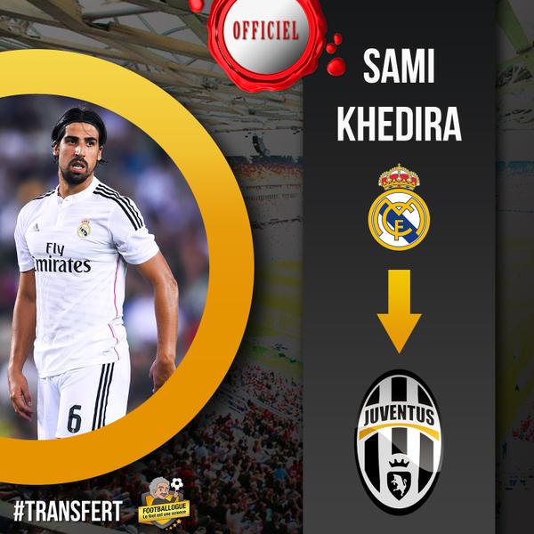 Officiel : Khedira file à la Juve