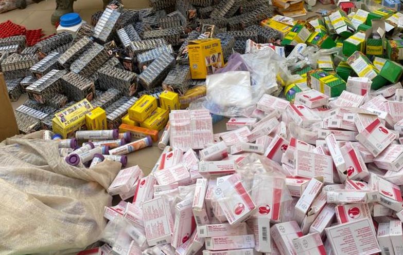 Commerce–contrôle : une valeur de 36 millions F CFA de produits de consommation saisie