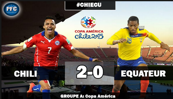 Copa America : le Chili de Vidal débute bien