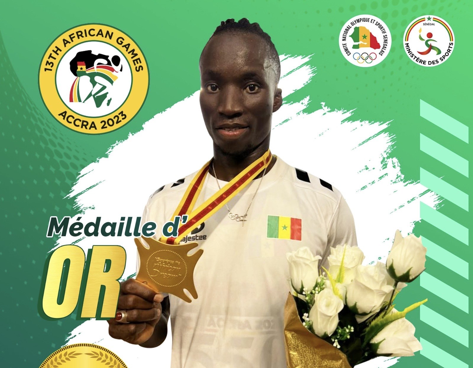 Jeux Africains 2024 : deux nouvelles médailles pour l’athlétisme