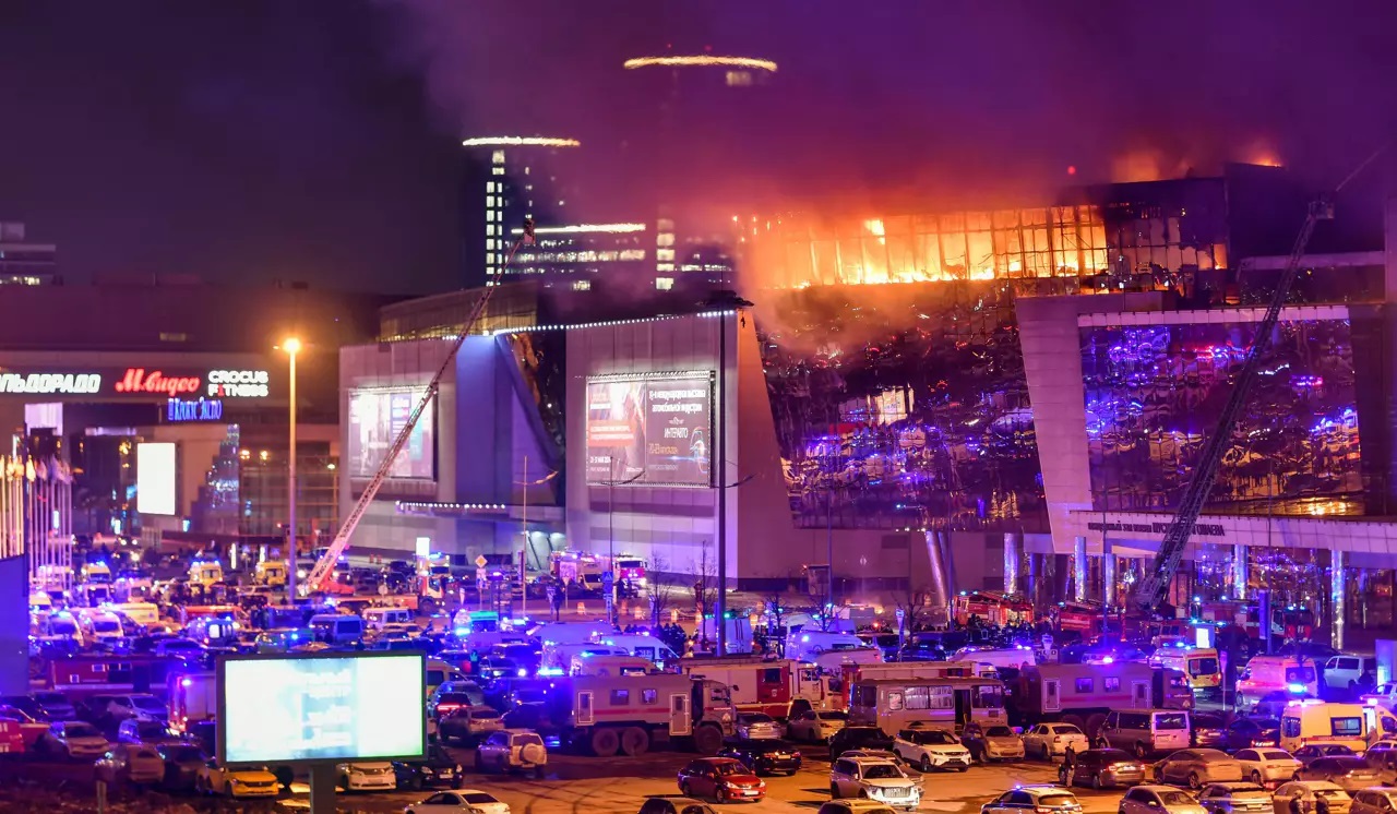 Le groupe Etat islamique (EI) revendique l'attaque meurtrière de Moscou qui a fait au moins 40 morts