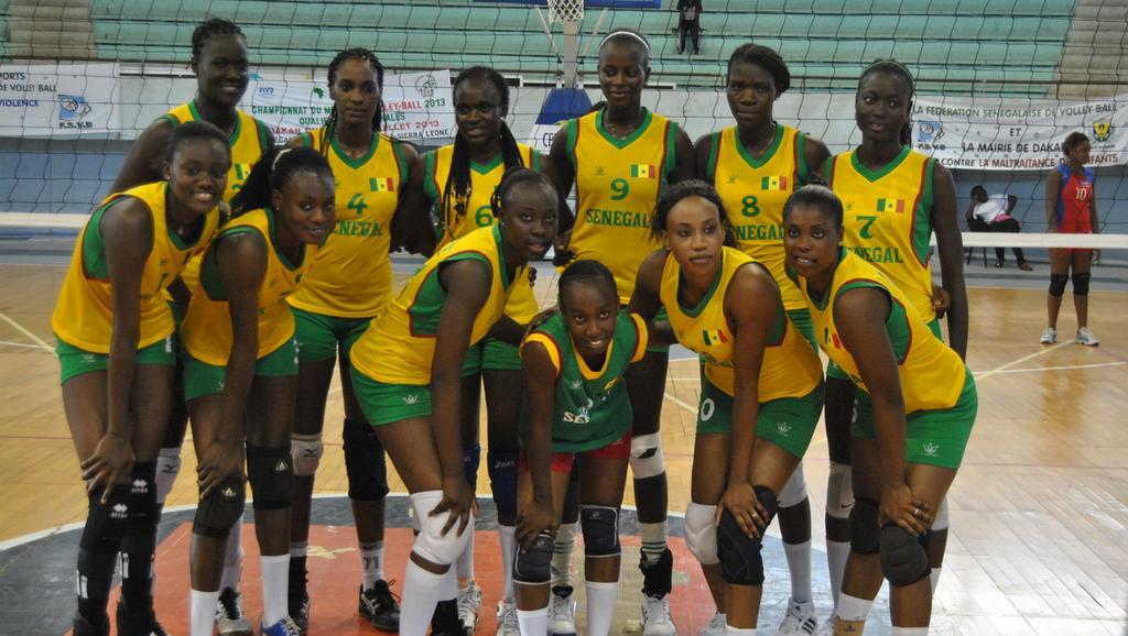 CAN de Volley dames: Sénégal-Algérie, Cameroun-Kenya en demis