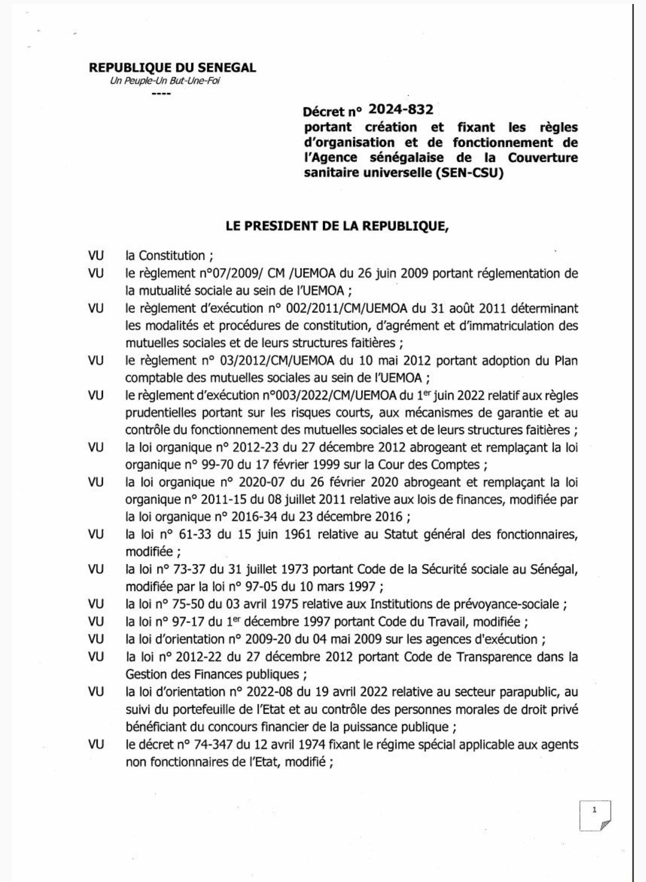 Nouveau décret modifiant la Cmu : " C'est trés inélégant M.Macky Sall", dixit Dr Abdoulaye Bousso