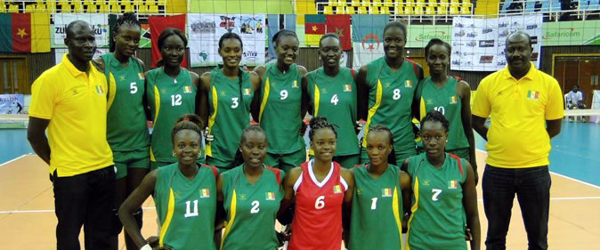 CAN de Volley dames: le Sénégal battu par le Cameoun et termine 4e