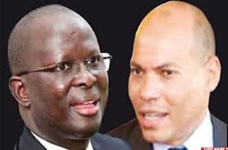 Rebeuss: Modou Diagne Fada et Karim Wade en train de discuter