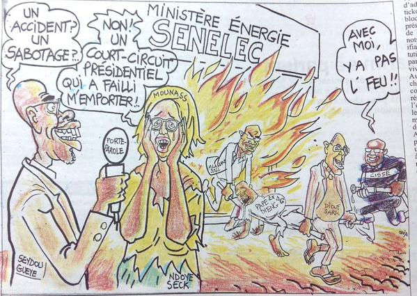 Le réaménagement du gouvernement vu par le caricaturiste Odia