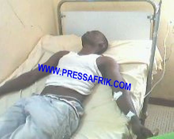 PHOTOS UCAD: cinq blessés gisent au service médical