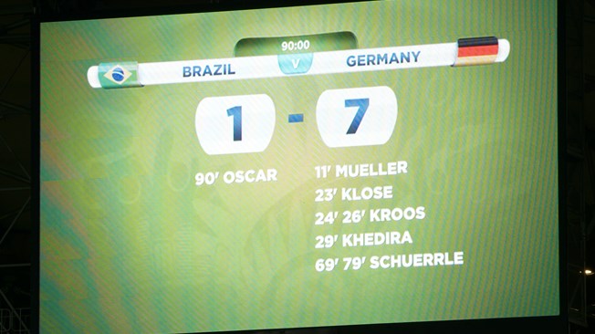 8 juillet 2014 : Le cauchemar éveillé du Brésil