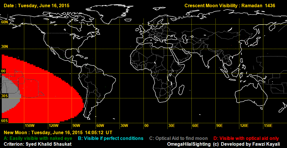 KORITE 2015 : "Vendredi 17, la lune sera visible (ASPA)