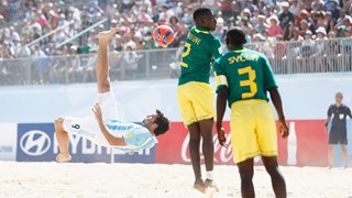 Mondial Beach soccer: Face au Portugal, les "Lions" n'ont pas droit à l'erreur