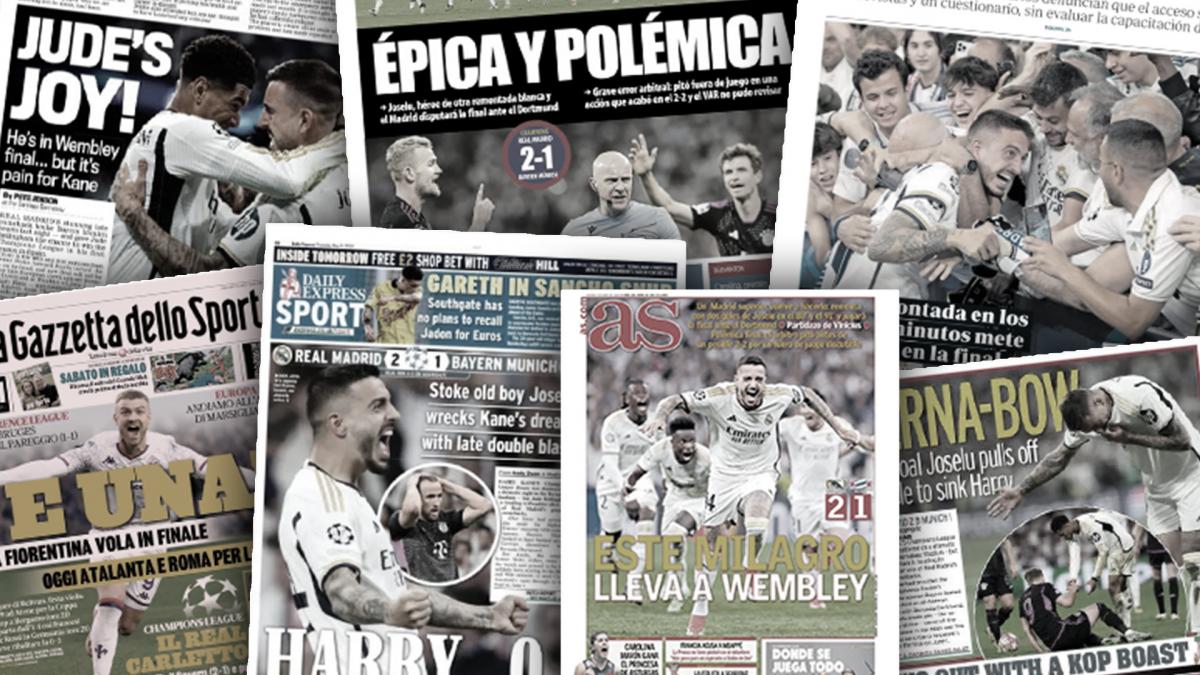 L’Angleterre se paye la tête d’Harry Kane, la remontada du Real Madrid choque le monde du football