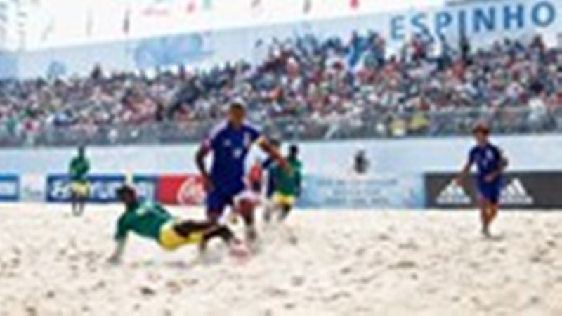 Mondial Beach soccer: Battus par le Japon, les "Lions" ratent les 1/4