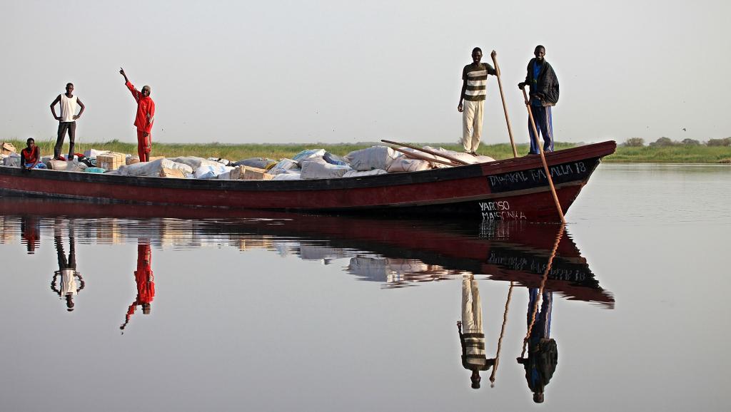 Le commerce du poisson du lac Tchad est interdit parce qu'il financerait Boko Haram. The Asahi Shimbun via Getty Images