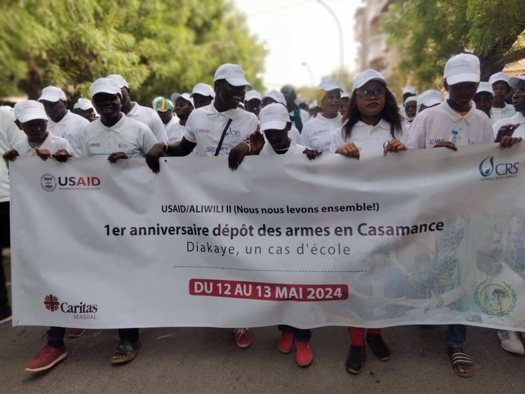 Ziguinchor : une randonnée pédestre pour la consolidation de la paix en Casamance