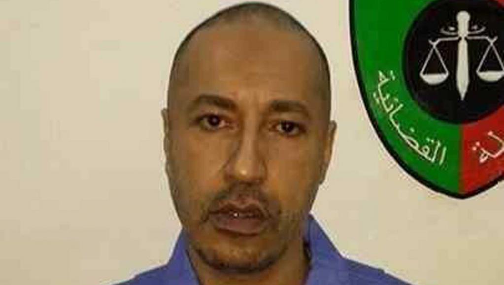 Saadi Kadhafi, photographié le 6 mars 2014 dans sa prison de Tripoli, après avoir été rasé à son arrivée. REUTERS/Prison Media Office/Handout via Reuters