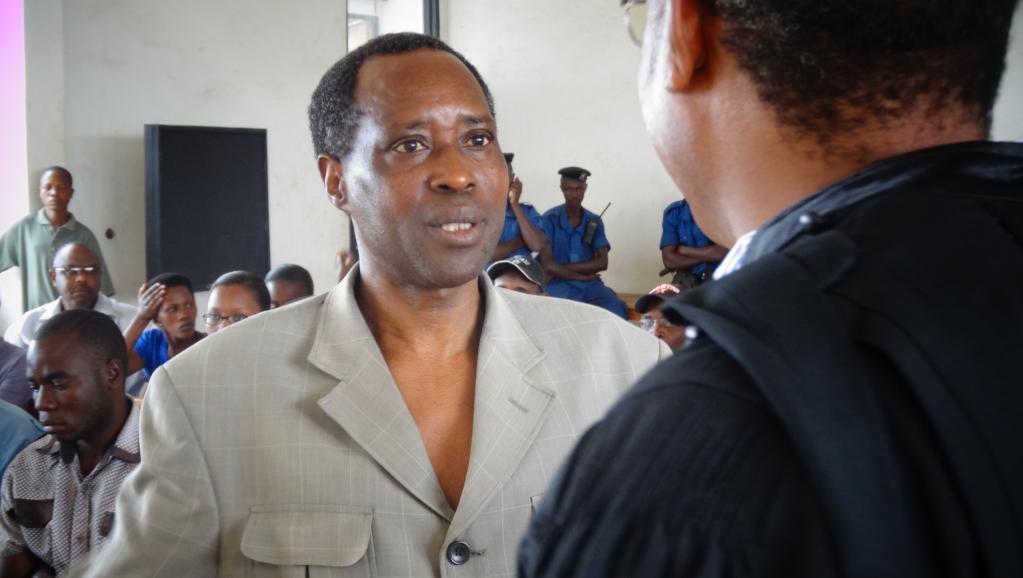 Léonce Ngendakumana, président de la coalition d'opposition burundaise ADC-Ikibiri, le 1er septembre 2014. Esdras Ndikumana / RFI