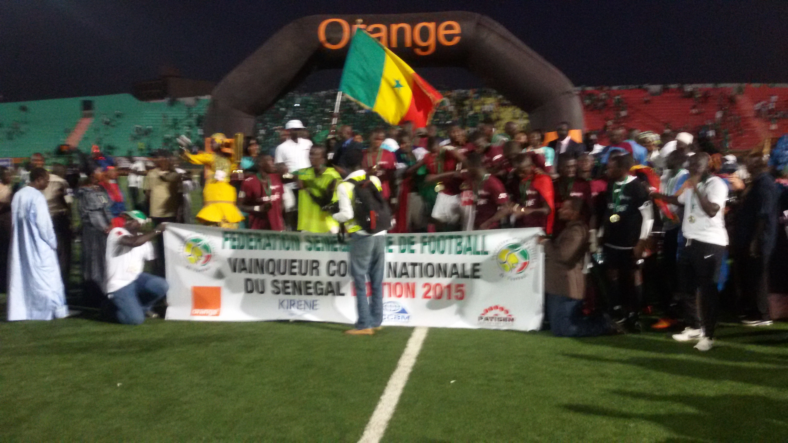 Football: Génération Foot remporte la Coupe du Sénégal devant le Casa Sports