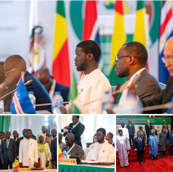 65 ème sommet CEDEAO : Diomaye plaide pour des réformes adaptées aux réalités 65 ème sommet CEDEAO : Diomaye plaide pour des réformes adaptées aux réalités