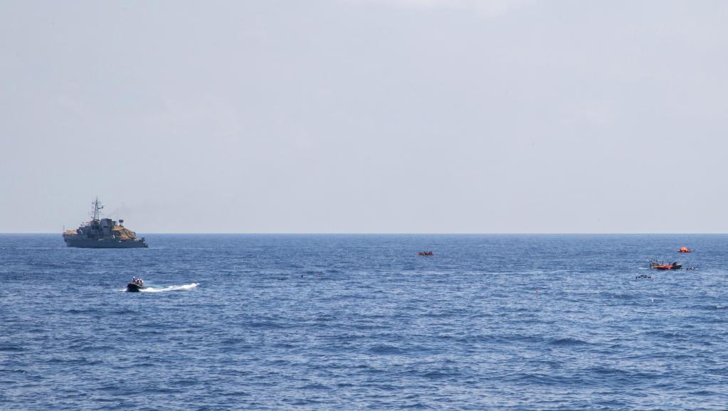 Depuis le début de l'année, des centaines de migrants ont péri dans le naufrage de leur embarcation, en tentant de rallier l'Europe. AFP PHOTO / MSF / MARTA SOSZYNSKA